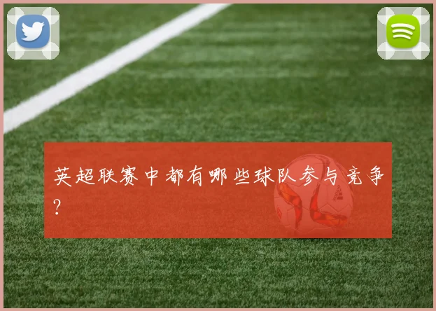 英超联赛中都有哪些球队参与竞争？